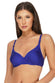 INGRID Padded Bra - Electric Blue | Organic Cotton Pads | Lightly Padded | Seamless | Non Wired