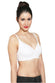 INGRID T-Shirt Bra - White | Plunge Neck | Seamless | Non Wired | Non Padded