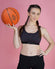 High Impact Black Sports Bra