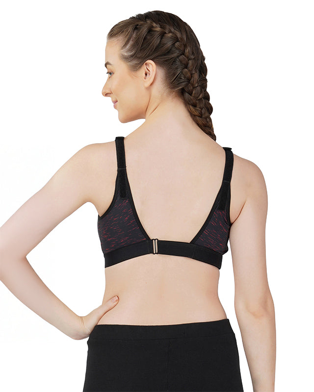 High Impact Black Sports Bra