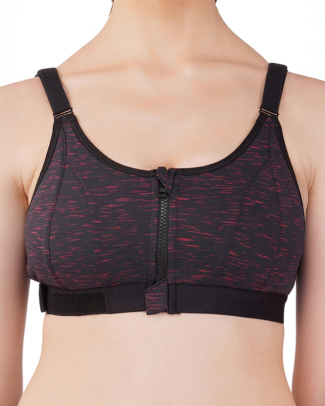 High Impact Black Sports Bra