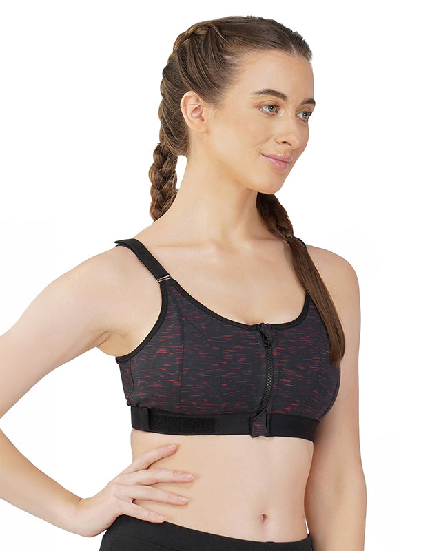 High Impact Black Sports Bra