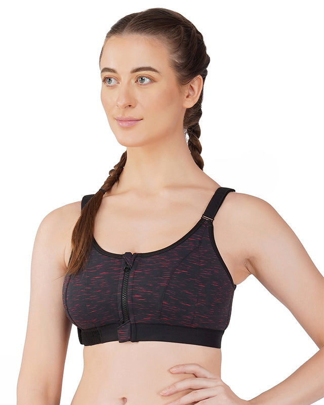 High Impact Black Sports Bra