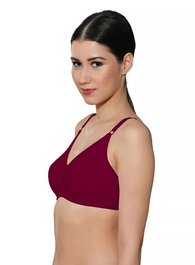 Encircle Bra Maroon