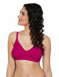 INGRID Everyday Bra - Hot Pink | Full Coverage | Seamless | Non Wired | Non Padded