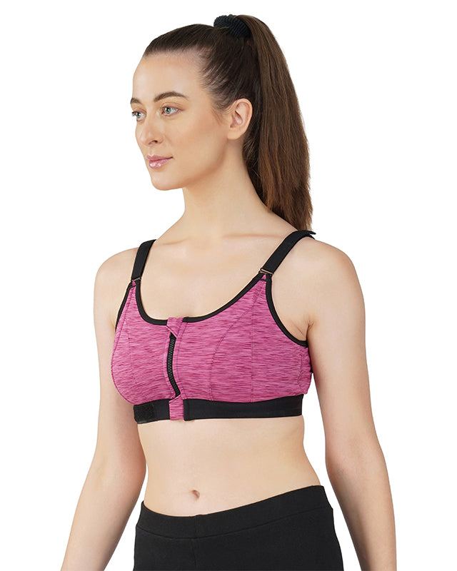 High Impact Orchid Sports Bra