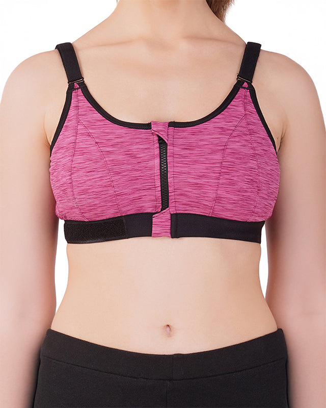 High Impact Orchid Sports Bra
