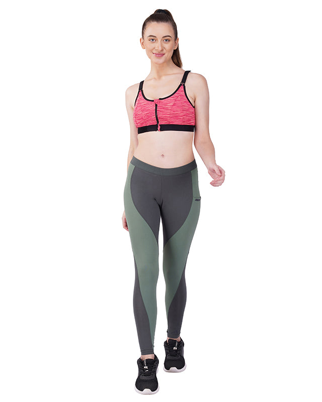 High Impact Saffron Sports Bra