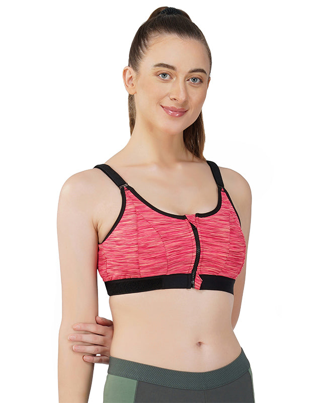 High Impact Saffron Sports Bra
