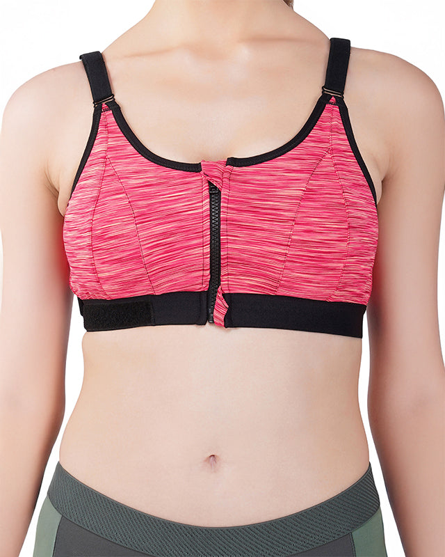 High Impact Saffron Sports Bra
