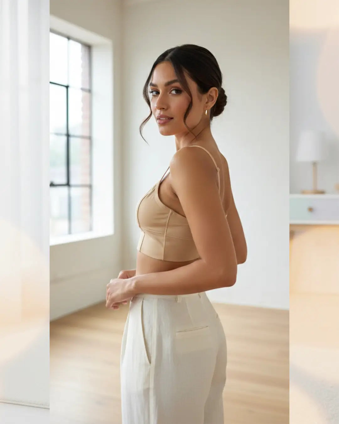 INGRID Core Active Sports Bra Skin | Heavily Padded | Seamless