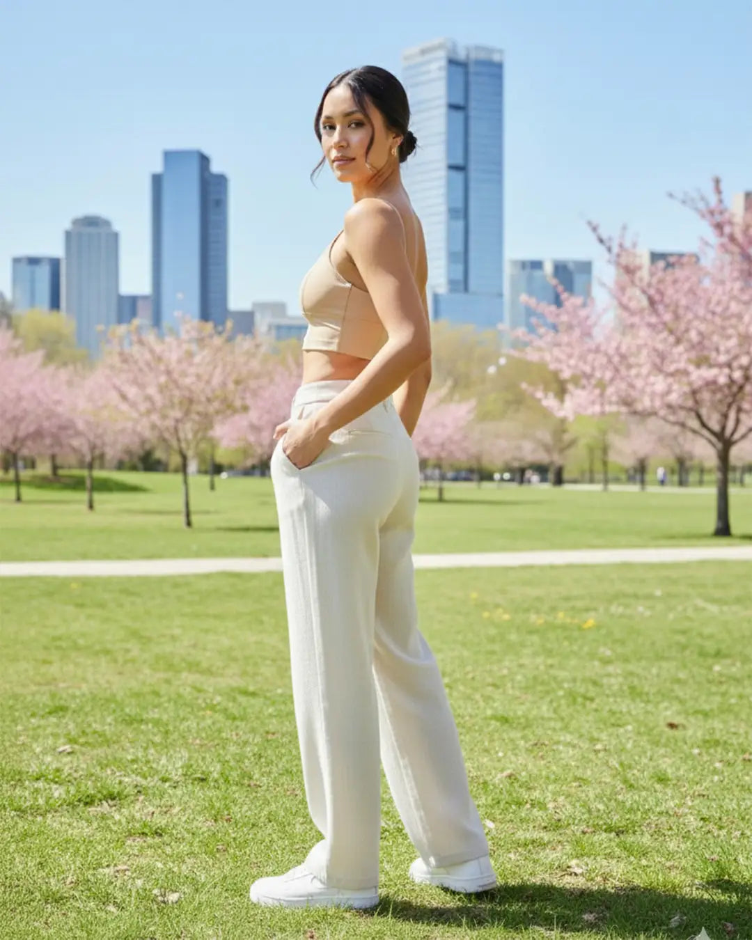 INGRID Core Active Sports Bra Skin | Heavily Padded | Seamless