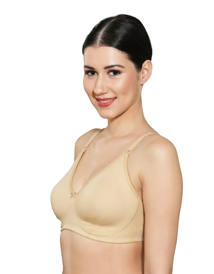 INGRID Encircle Bra - Skin | Wire-free | Non Padded | Seamless Cups