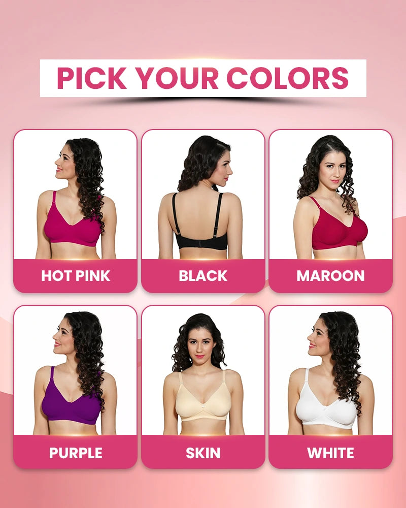 INGRID Everyday Bra - Pack of 3