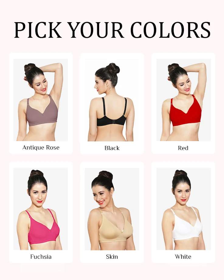 INGRID T-Shirt Bra - Pack of 3