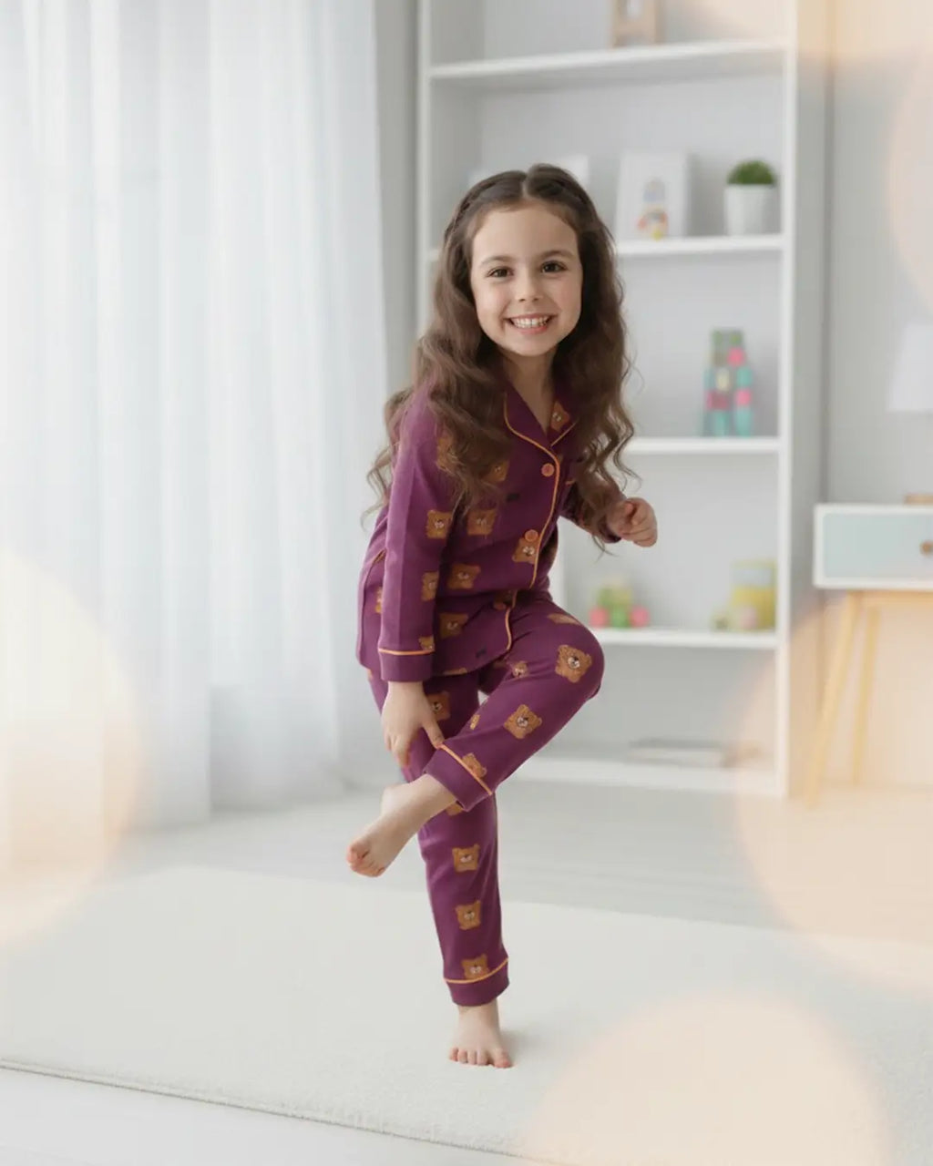 Purple Paws Nightwear