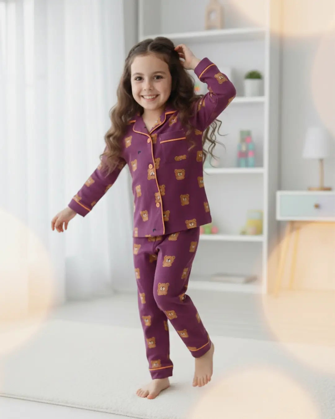 Purple Paws Nightwear