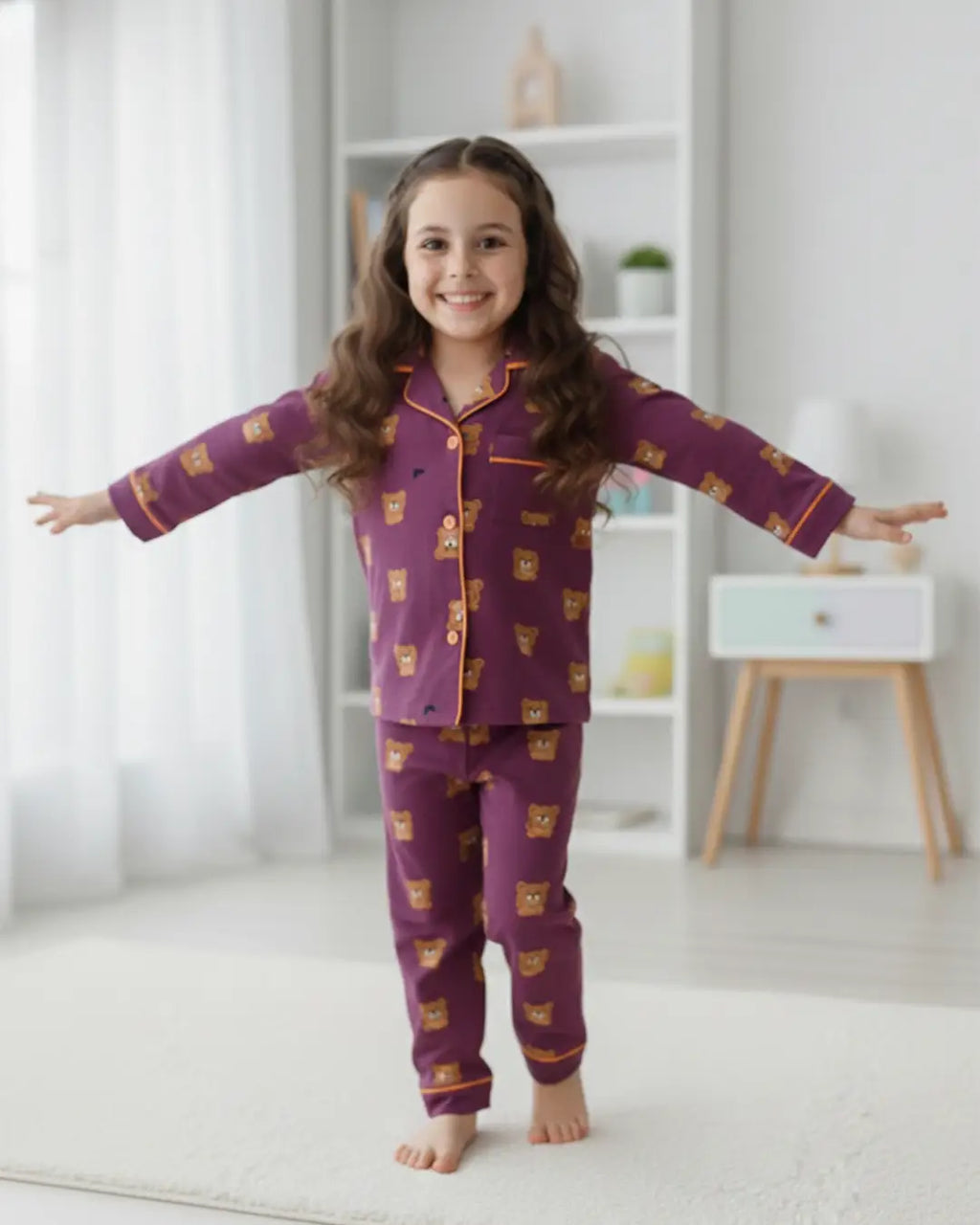 Purple Paws Nightwear