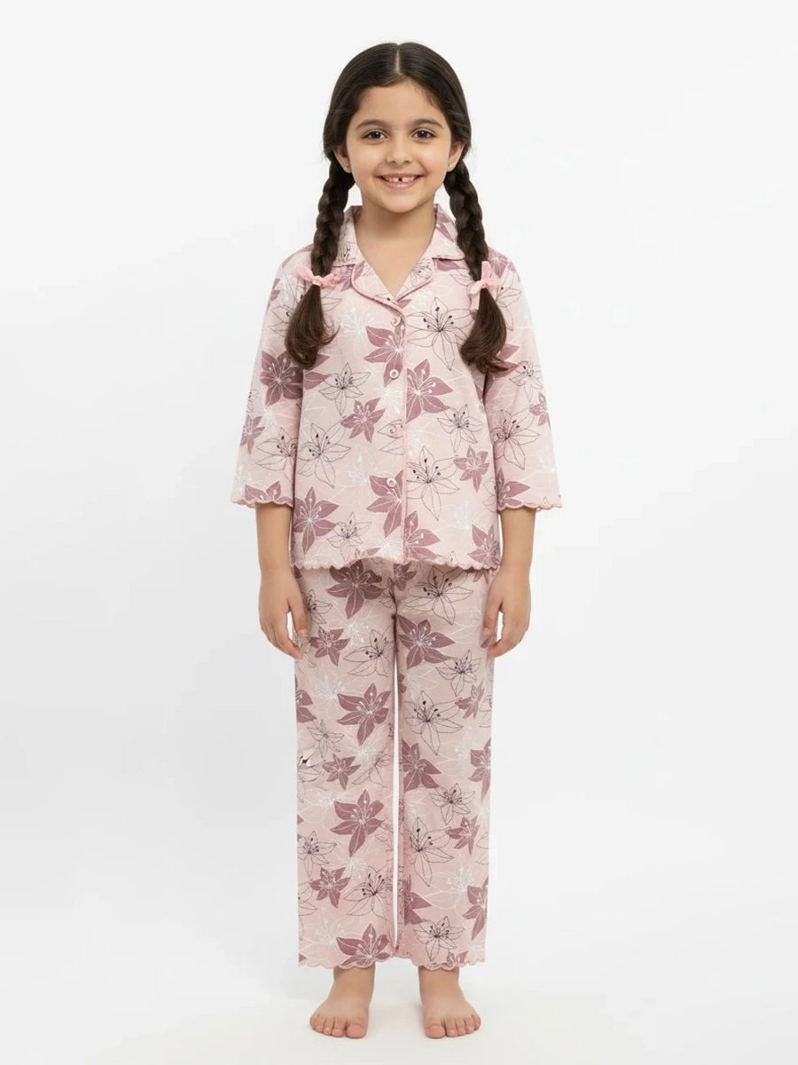 Kids Petal Dream Night Suit