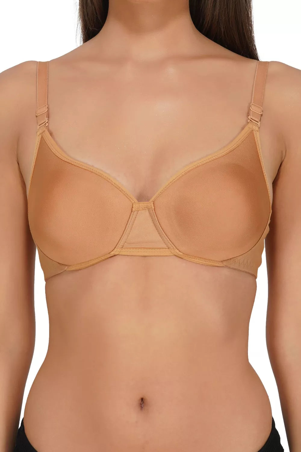 Organic Cotton Soft Padded Bra Nude
