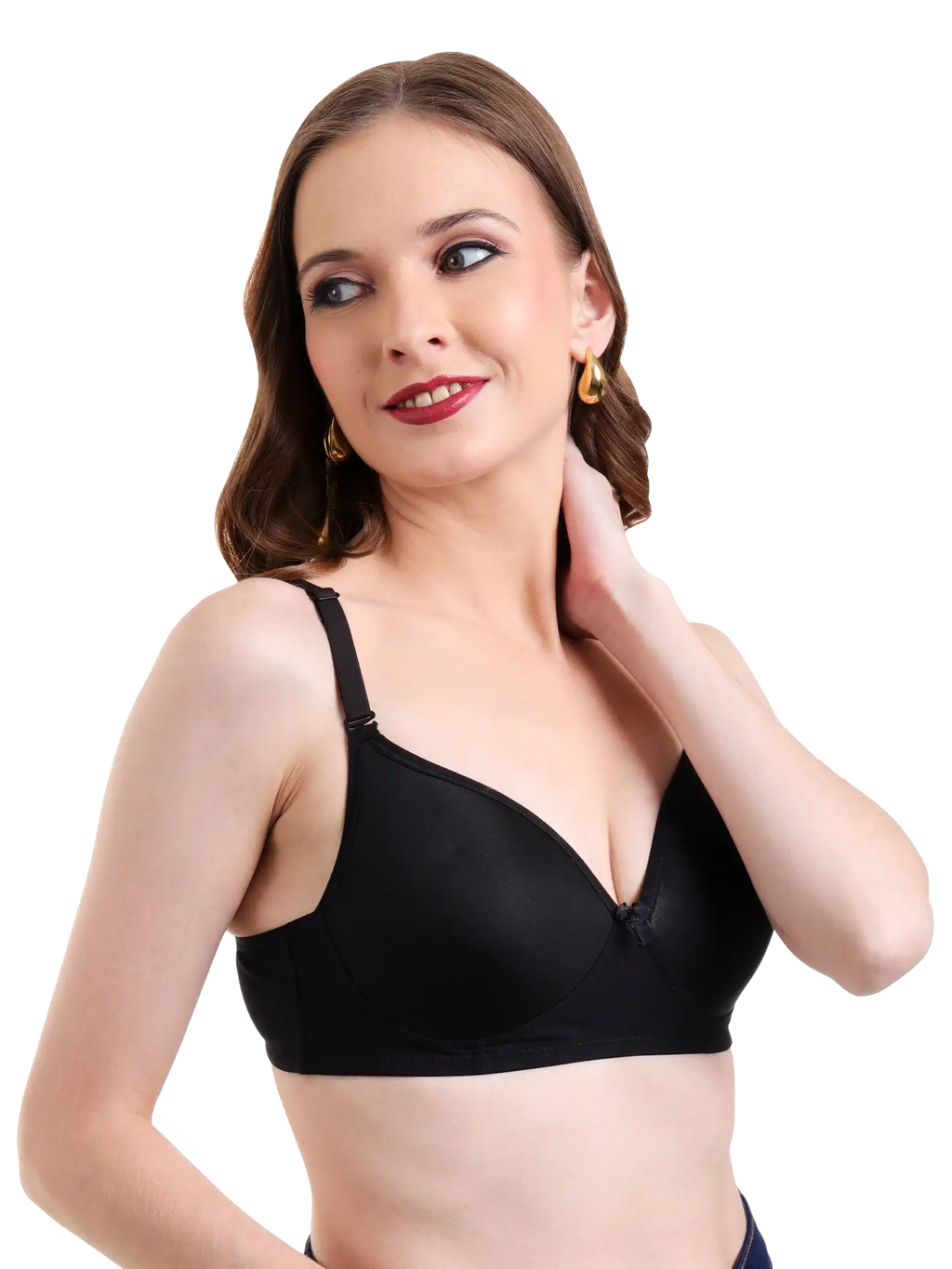 Padded 02 Bra Black