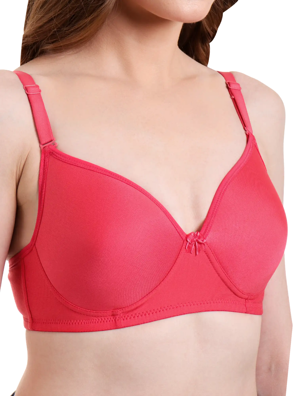 Padded 02 Bra Coral Pink