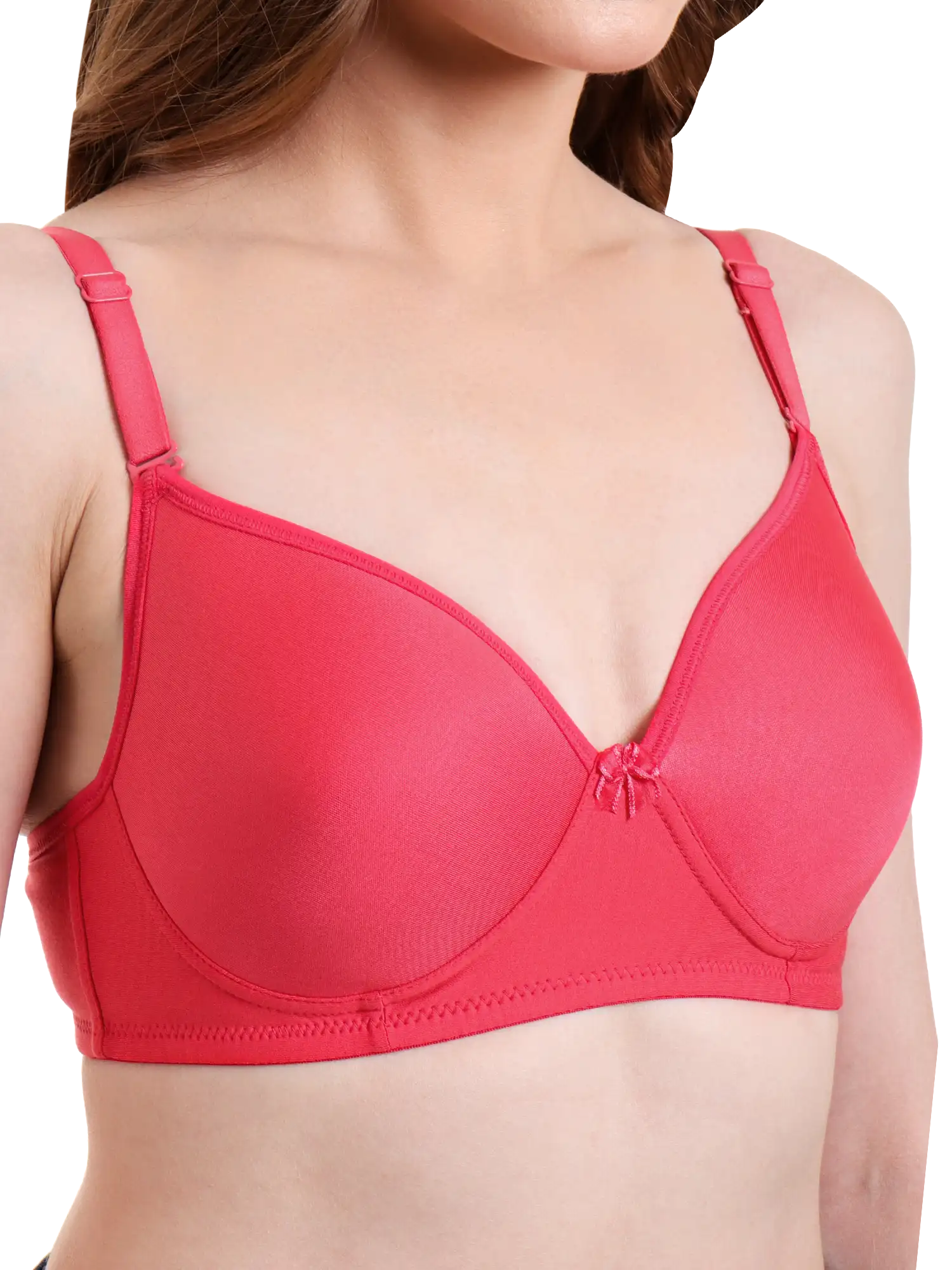 Padded 02 Bra Coral Pink