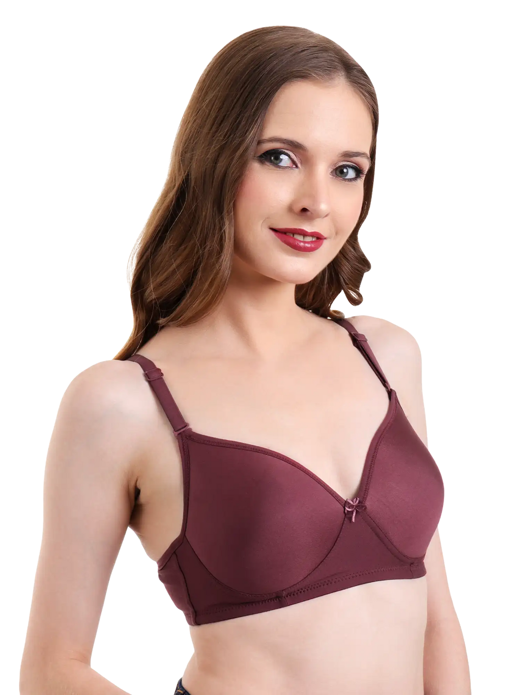 Padded 02 Bra Wine