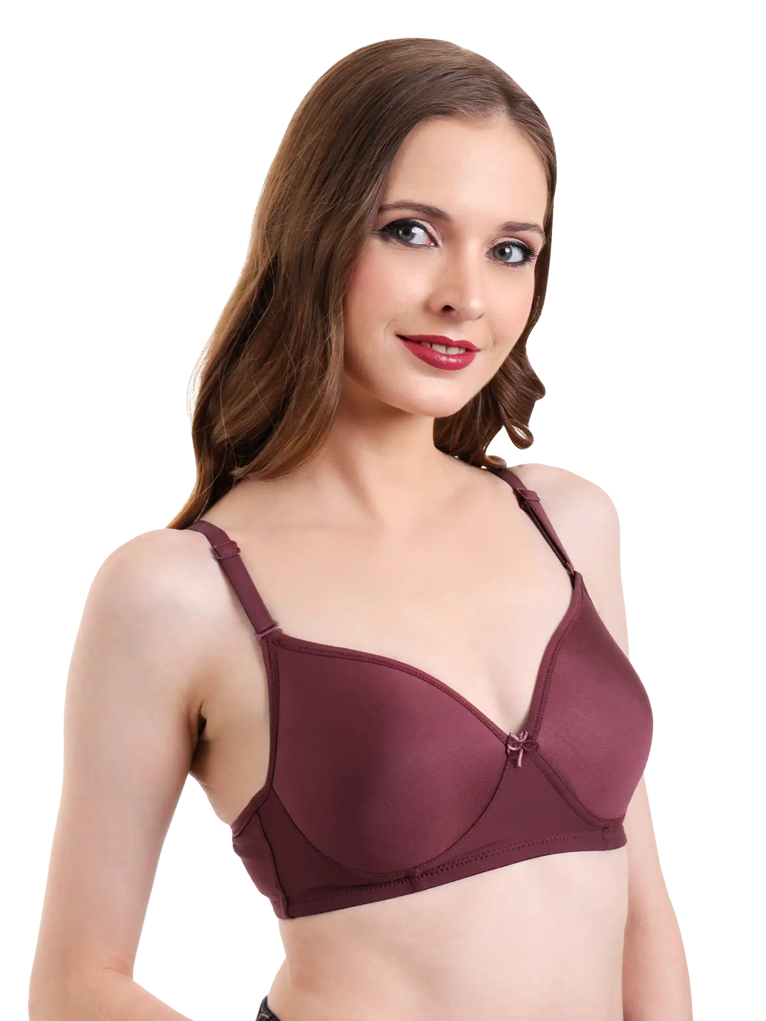 Padded 02 Bra Wine