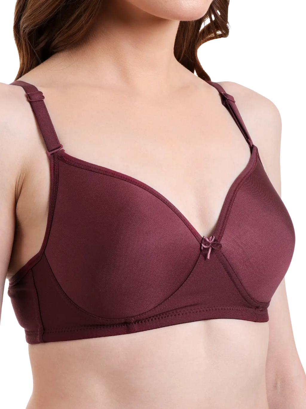 Padded 02 Bra Wine