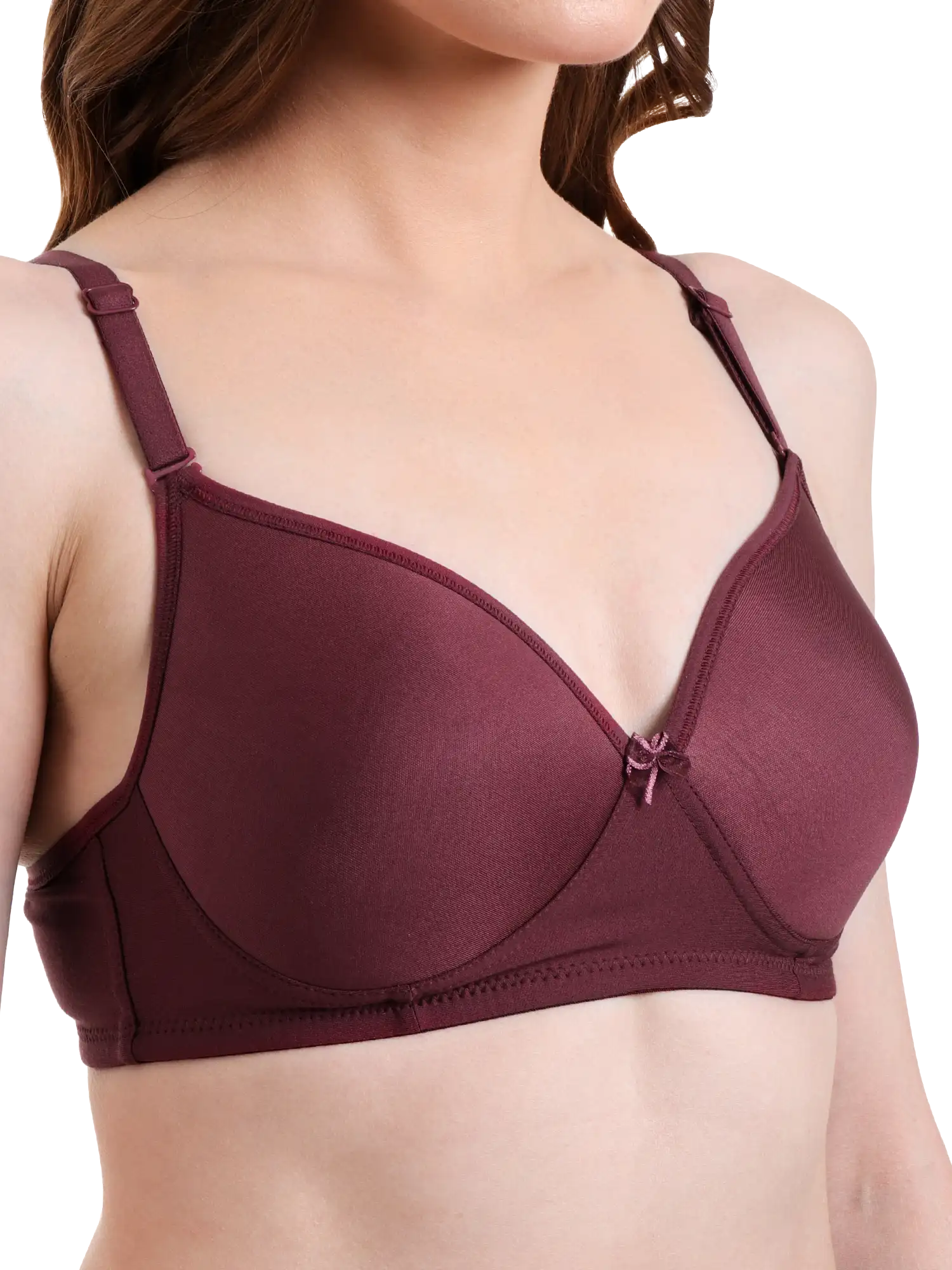 Padded 02 Bra Wine