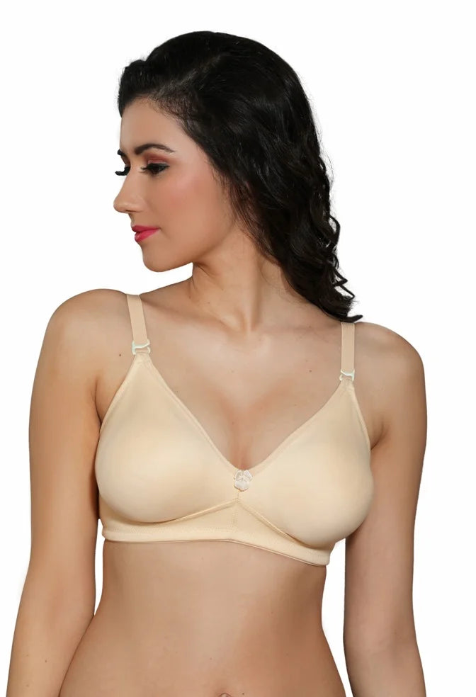 INGRID Everyday Bra - Skin | Full Coverage | Seamless | Non Wired | Non Padded