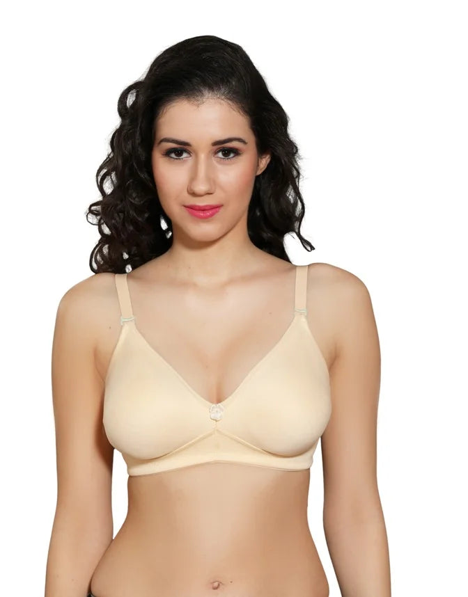 INGRID Everyday Bra - Skin | Full Coverage | Seamless | Non Wired | Non Padded