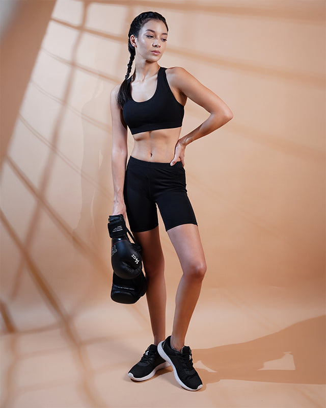 Sports Bra 002 Majestic Black
