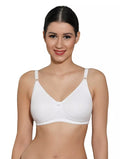 INGRID Encircle Bra - White | Wire-free | Non Padded | Seamless Cups